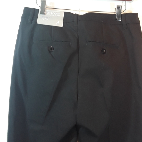 NWT straightleg uptown size 4 SHORT  black trouser pants - Picture 6 of 6